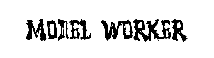 Model Worker  Free Fonts Download