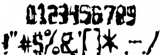 ModelWorker-Regular Font OTHER CHARS