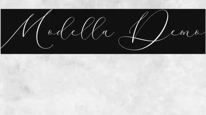 Modella Demo Example 3
