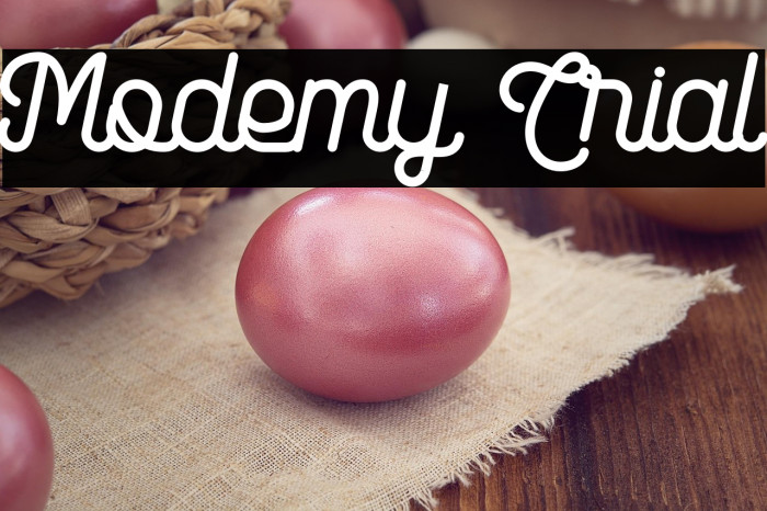 Modemy Trial Example 3