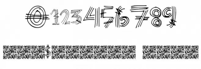 ModenPost Font OTHER CHARS