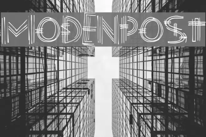 ModenPost Font examples