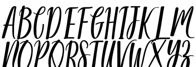 Modena Regular Schriftart Groß