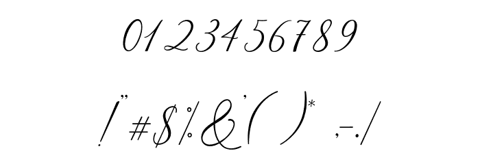 Modennta Font OTHER CHARS