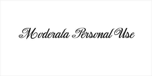 Moderata Personal Use Logo