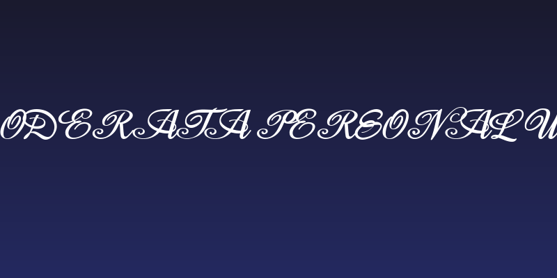 Moderata Personal Use Social Header