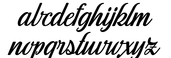 Moderata Personal Use Font LOWERCASE