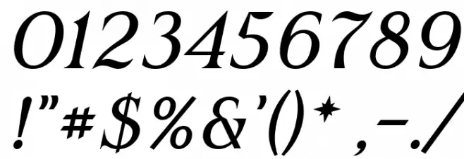 Modern Antiqua Book Oblique Fuentes OTROS CHARS
