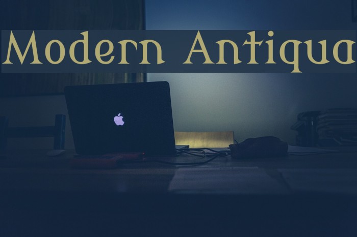 Modern Antiqua Example 1
