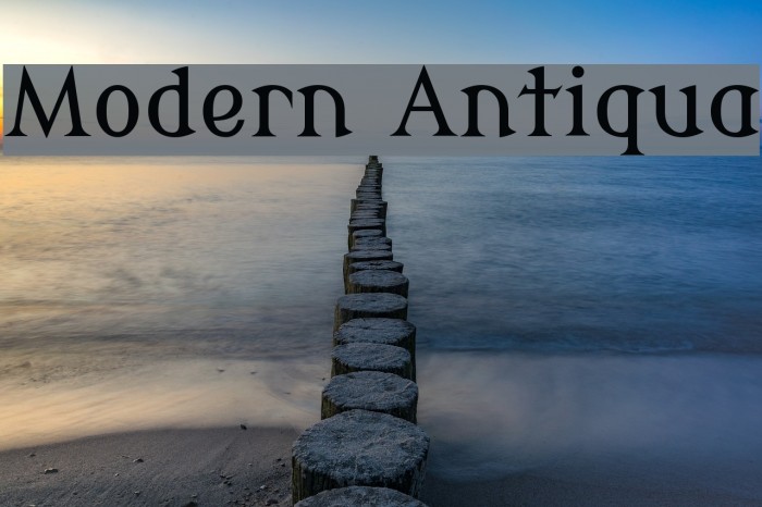 Modern Antiqua Example 2