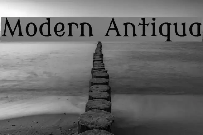 Modern Antiqua Example 2