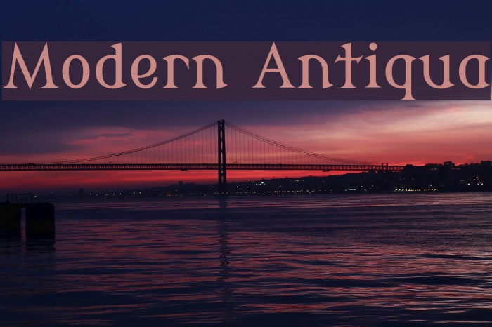 Modern Antiqua Example 3