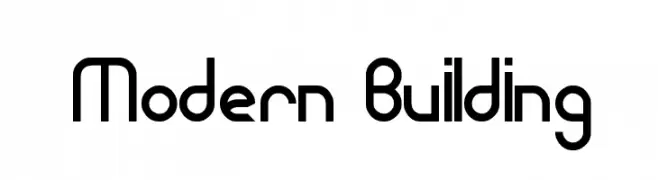 Modern Building  baixar fontes gratis