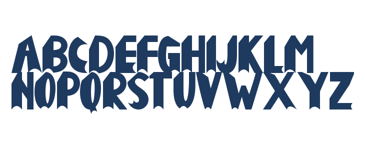 Modern Christmas Uppercase