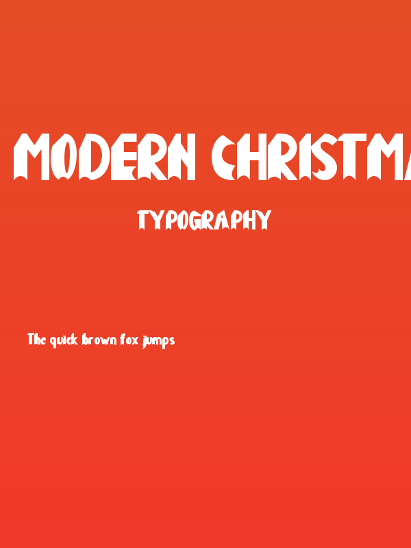 Modern Christmas Poster
