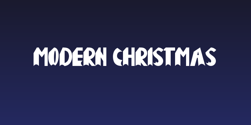 Modern Christmas Social Header