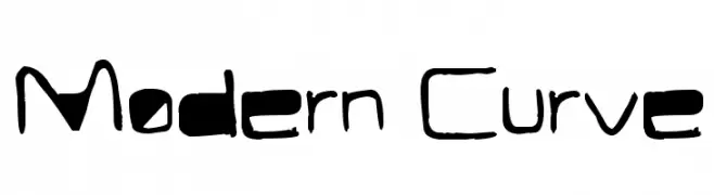Modern Curve  Fuentes Gratis Descargar
