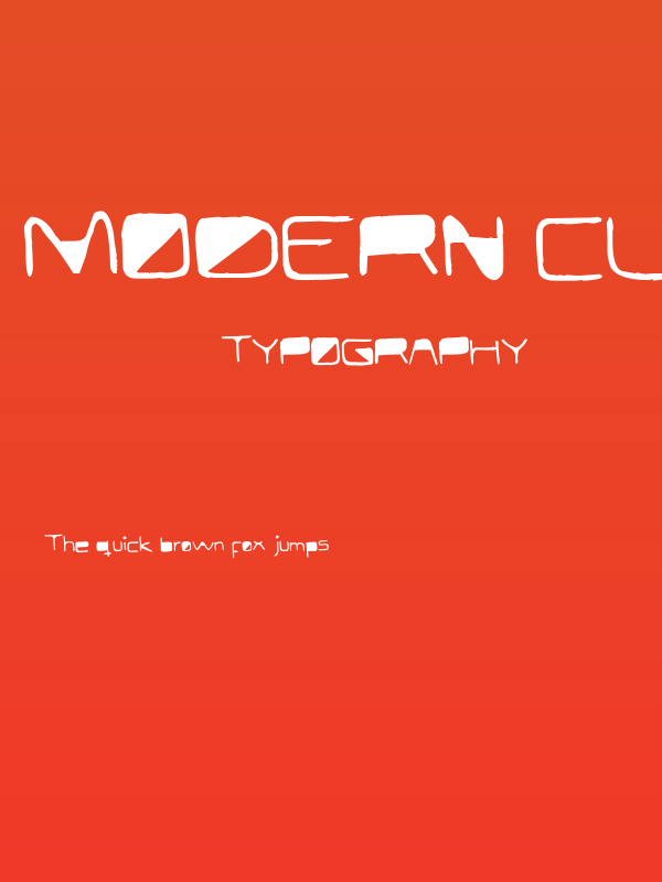 Modern Curve Poster