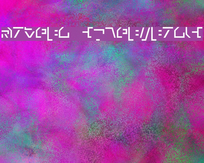 Modern Cybertronic Font examples