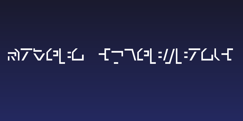 Modern Cybertronic Social Header