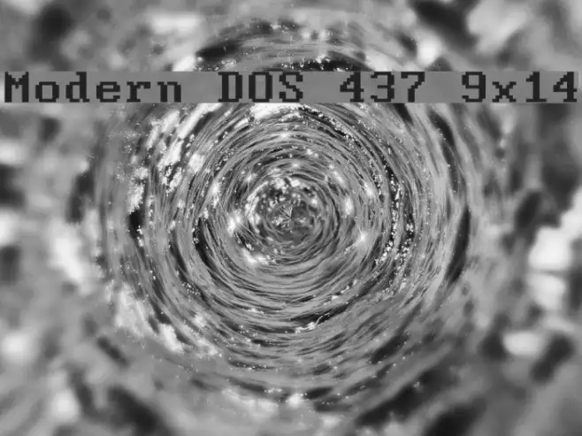Modern DOS 437 9x14 Example 1