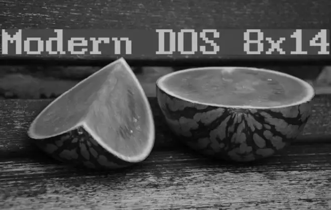 Modern DOS 8x14 Example 2