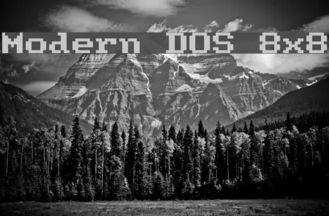 Modern DOS 8x8 Example 2