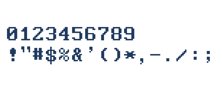 Modern DOS 9x14 Other Characters