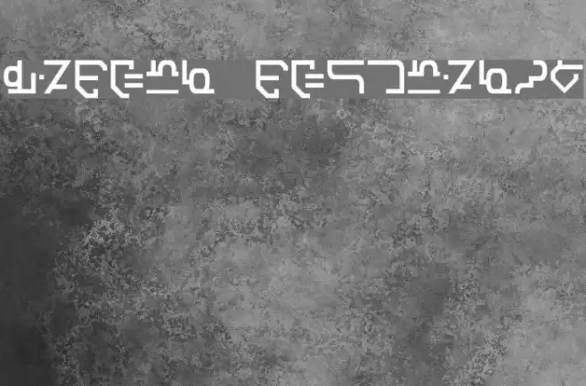 Modern Destronic Font examples