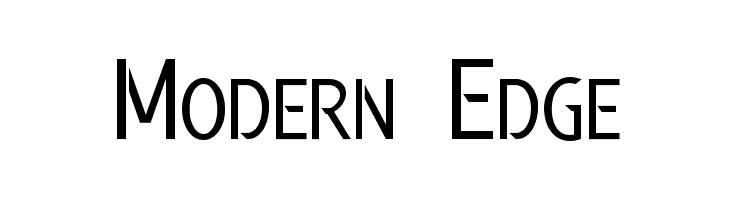Modern Edge  baixar fontes gratis