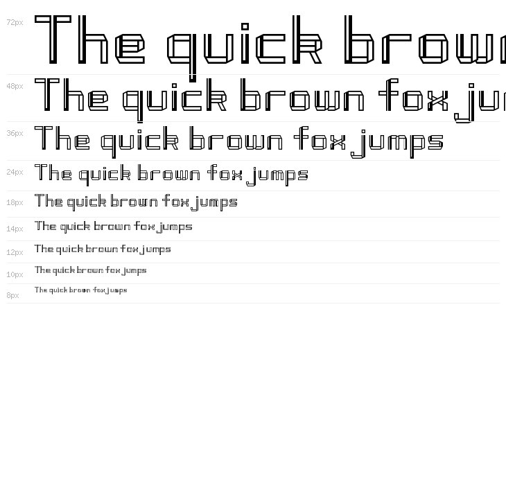 Modern Fold Regular Waterfall