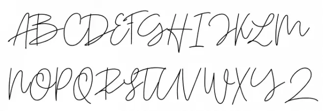 Modern Guns Schriftart Groß
