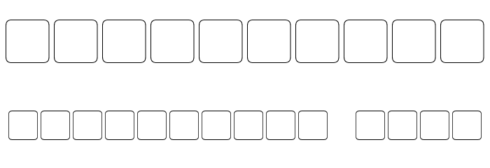 Modern Iaconic Italic Font OTHER CHARS