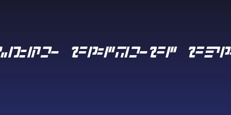 Modern Iaconic Italic Social Header