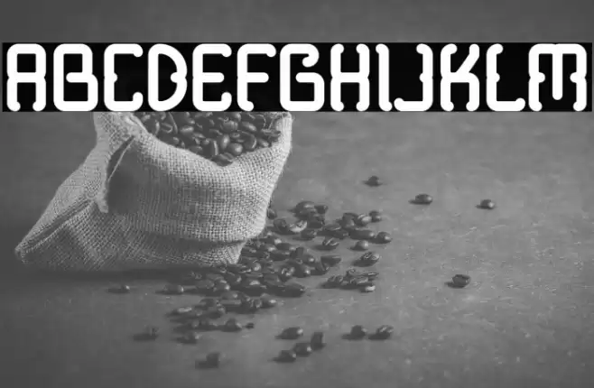 Modern Java Demo Font examples