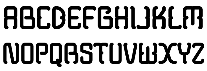 Modern Java Demo Font LOWERCASE