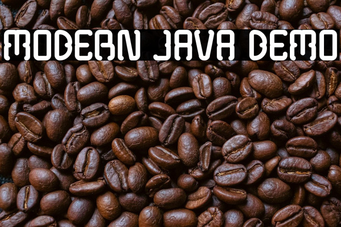 Modern Java Demo Example 1