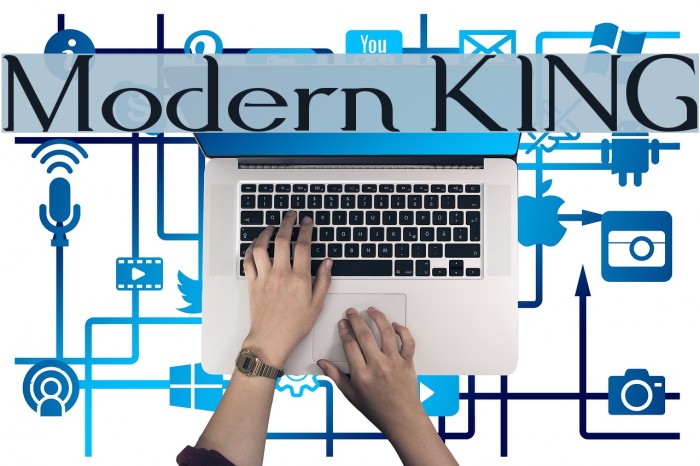 Modern KING Font examples