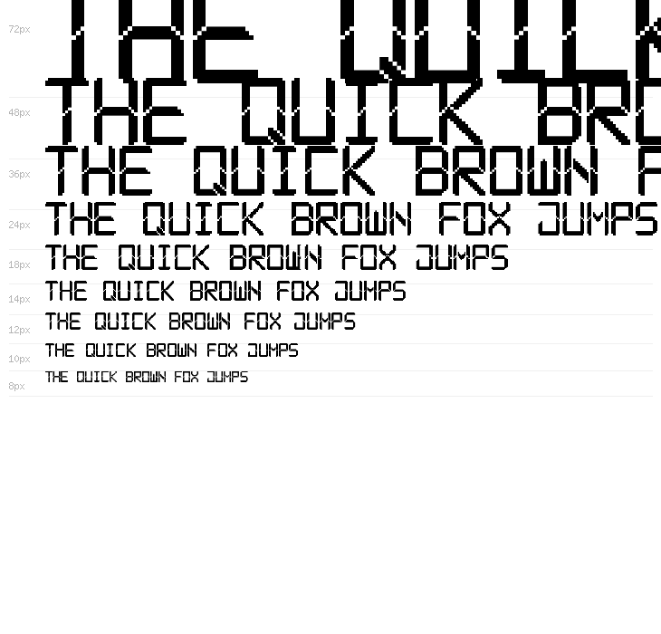 Modern LCD-7 Waterfall