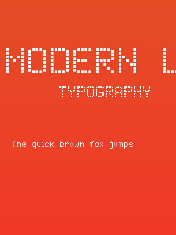 Modern LED Board-7 Poster