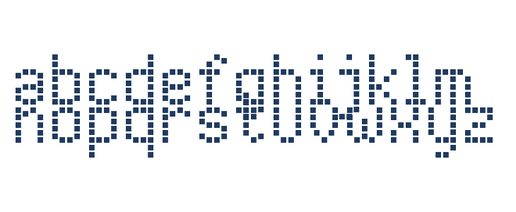 Modern LED Board-7 Lowercase