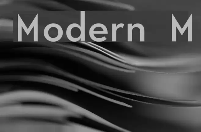 Modern M Example 1