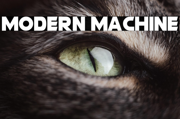 Modern Machine Example 1