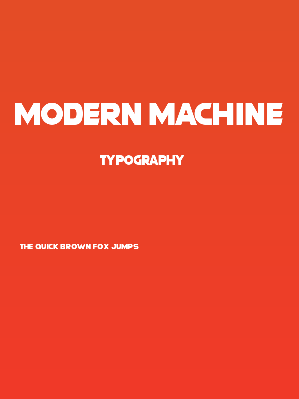 Modern Machine Poster