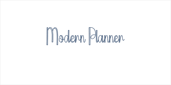 Modern Planner Logo