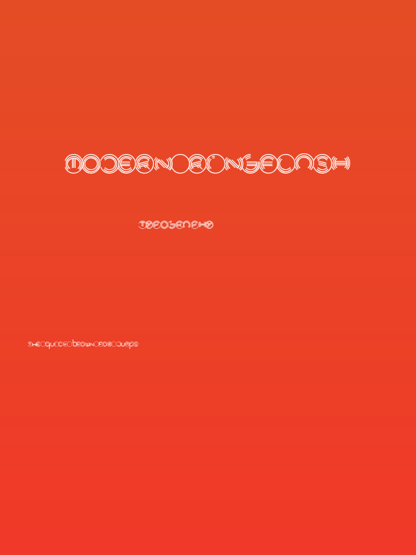 Modern Ringflash Poster