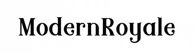 Modern Royale  Frei Schriftart Herunterladen