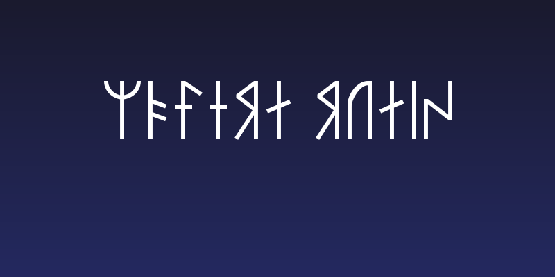 Modern Runic Social Header