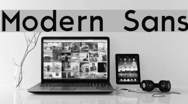 Modern Sans Example 3