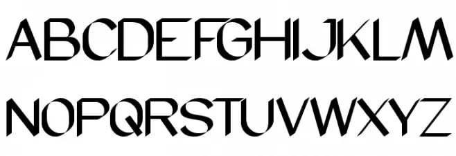 Modern Script Fonte MAIÚSCULAS